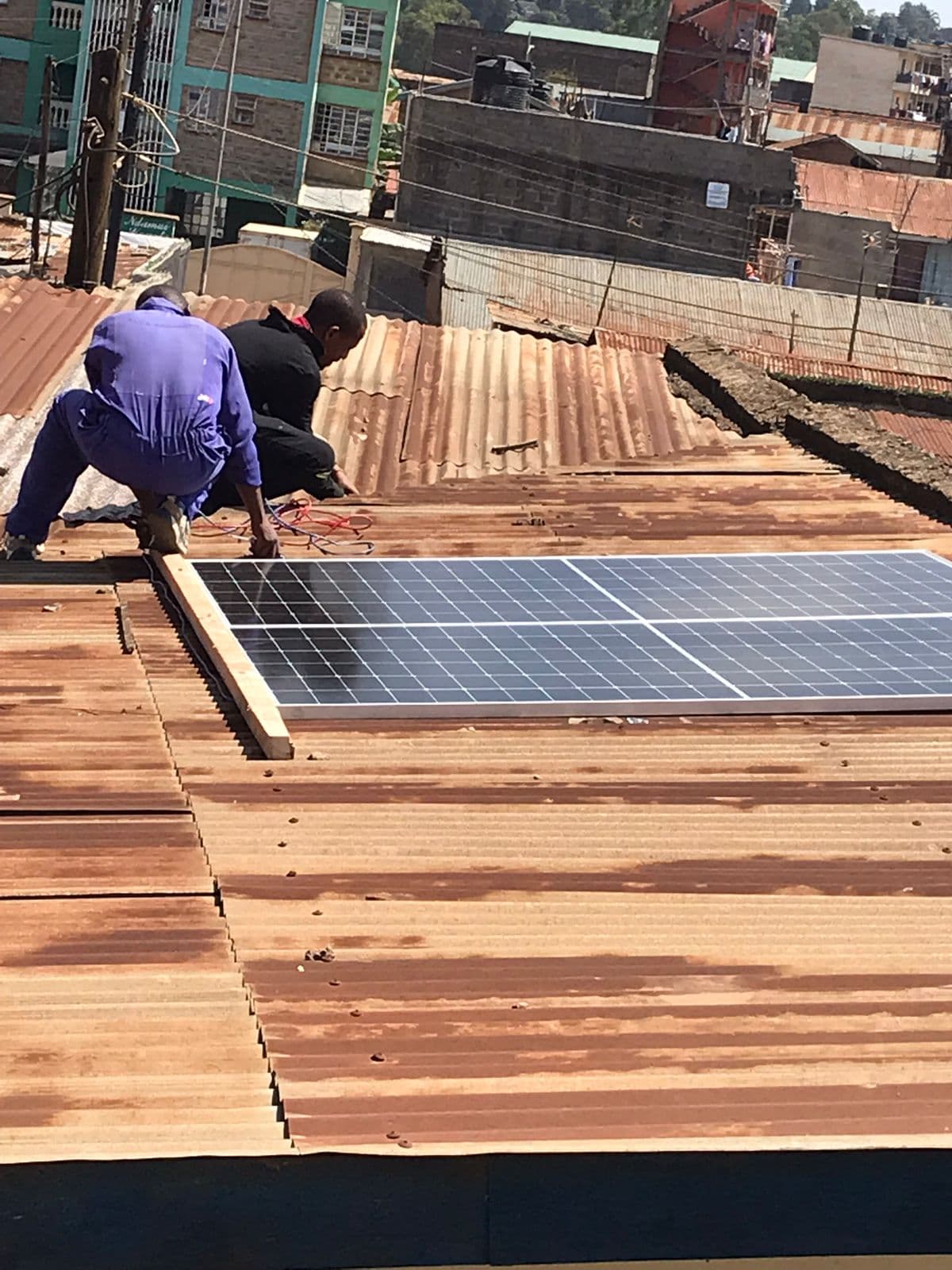 Solar Panel Installation 1